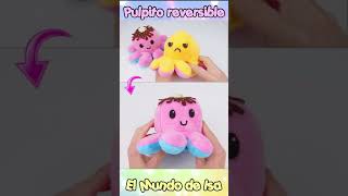 Como hacer Pulpitos reversibles 🐙pulpitosreversibles pulpo diy shorts manualidades crafts [upl. by Azmah]