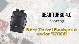 Best Travel Backpack under ₹2000 unboxing  40L backpack [upl. by Ymmac]