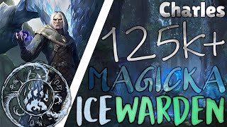 🐻‍❄️🧊Magicka Ice Warden 125k DPS PvE Build for ESO  Firesong PTS [upl. by Gonroff]