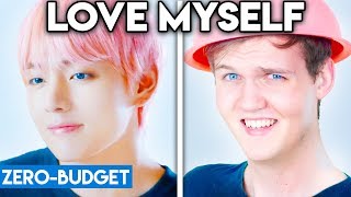 KPOP WITH ZERO BUDGET BTS  Love Myself [upl. by Bracci]