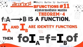 functions theorems inter 1st year in teluguFunctions theorem4functions theorems in telugu [upl. by Amirak140]