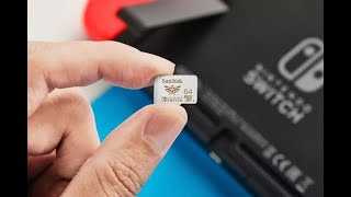 Ajouter Micro SD sur nintendo switch pour augmenter la mémoire [upl. by Pantin185]