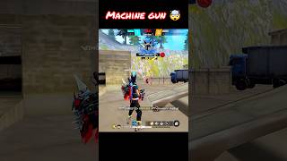 Badi maa 🤯 free fire machine gun 😈impossible 🥃🍷 shortvideo freefire youtubeshorts [upl. by Assillam]