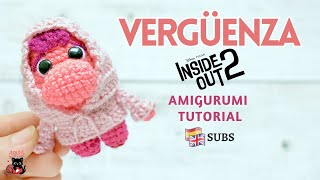 Vergüenza Amigurumi Tutorial  Intensamente 2  Amis Tejiendo Momentos ENGSPA Subs [upl. by Lubba]