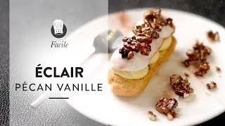 La Recette Facile des Éclairs Pécan Vanille  encore plus gourmands que les éclairs au chocolat [upl. by Irol]