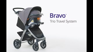 Chicco Bravo Trio Travel System Product Demonstration [upl. by Robyn]