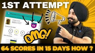 PTE exam review 64 Scores in 15 days how to get 7 bands  Gurwinder Sir [upl. by Gnilyam]