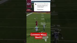 Scoring A 99 Yard Touchdown With DeAndre Hopkins trending shorts football [upl. by Eynttirb782]