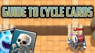 How to Use Cycle Cards  Clash Royale Deck Guide [upl. by Alue]