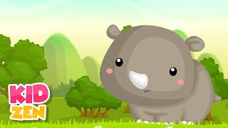 Calming amp Relaxing Music for Children  Dreamy Field 🦏 Soft Piano Music for Kids Extended 3 Hours [upl. by Anabahs150]