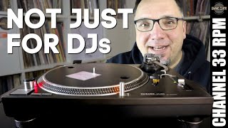 Technics SL1200 for serious home listening TURNTABLE REVIEW [upl. by Anecuza821]