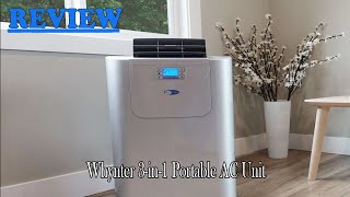 Whynter 12000 BTU 3in1 Portable Air Conditioner Review  Watch before ordering [upl. by Sly]