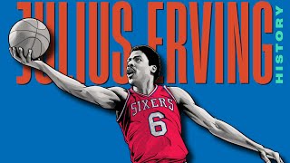 Julius Erving Player History The Perfect Ending Revealed [upl. by Eenwat]