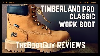 TIMBERLAND PRO DIRECT ATTACH 6quot SOFT TOE BOOTS STYLE 65030  The Boot Guy Reviews [upl. by Hammer]