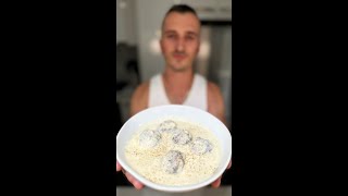 Youvarlakia Avgolemono Recipe Greek Meatball Soup [upl. by Carper]