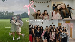 senior diaries HOCO surprise baby shower locking in [upl. by Etyam368]