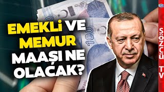 Ünlü Ekonomist Tek Tek Hesapladı SSK BağKur Emekli ve Memur Zammı Yüzde Kaç Olacak [upl. by Eetnod]