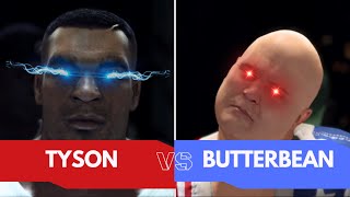 Tyson vs Butterbean Full Fight In Their PRIME [upl. by Hgielanna479]