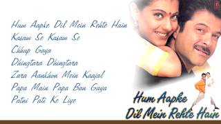 quotHum Aapke Dil Mein Rehte Hainquot Movie Full Songs  Anil Kapoor Kajol  Jukebox [upl. by Konstantine]