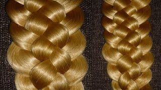 Quick amp Easy HairstyleFive 5 Strand Braid for BeginnersBack To School HairstylesPenteados [upl. by Haletta388]