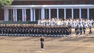 To the call of the trumpet all in unison at IMA parade [upl. by Eelaroc914]