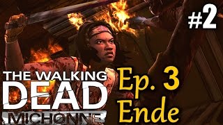 The Walking Dead  Michonne Episode 3 2 ENDE  ALLES BRENNT ★ ps4 lets play gameplay deutsch [upl. by Elad]