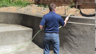 How to Water your new Gunite Pool Shell by Premier Pools and Spas [upl. by Waine]