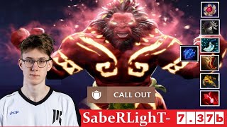 DOTA 2 SabeRLighT the AXE OFFLANE 737b [upl. by Aehsat]