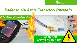 Defecto de Arco Eléctrico Paralelo Protección con SARC1 ó DSARC1 de ABB [upl. by Bozuwa382]