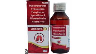 CUREKUFF DS Syrup Dextromethorphan Hydrobromide Phenylephrine Hydrochloride Chlorpheniramine Syrup [upl. by Dott341]