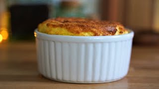 RECETTE du SOUFFLÉ INDIVIDUEL AU FROMAGE FACILE et RAPIDE [upl. by Ailev]