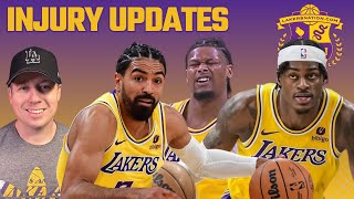 Lakers Injury Updates Players Returning [upl. by Milewski]