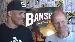 Banshee Season 3 Ulrich Thomsen amp Geno Segers Interview [upl. by Bondy642]