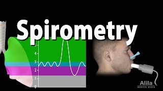 Spirometry Lung Volumes amp Capacities Restrictive amp Obstructive Diseases Animation [upl. by Nnylyahs174]