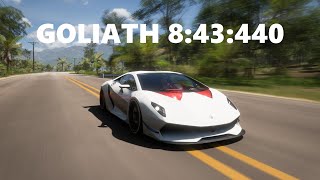 Goliath 843440 my Record Sesto Elemento FE  Forza Horizon 5 [upl. by Cymbre]