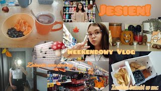 TYGODNIOWY VLOG Jesień 🍄🍁 Zakupki 🛍 test zestawu bambi 🍔🍟 2 tydzień szkoły [upl. by Thaddeus]