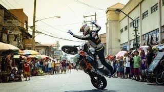 Sportbike stunt riding through The Philippines [upl. by Michale]