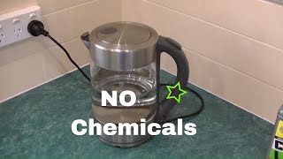 Easy Cleaning Descale a Jug or Kettle [upl. by Dombrowski116]