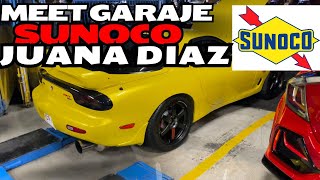 MEET EN GARAJE SUNOCO EN JUANA DIAZ Y LA MEJOR TRIPLETA DE MI VIDA [upl. by Ajssatsan519]