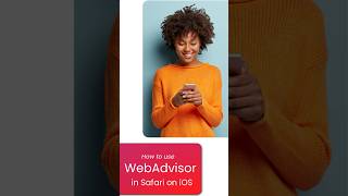 How to use WebAdvisor in Safari on iOS [upl. by Redford]