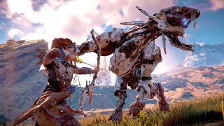 Horizon Zero Dawn  Epic High Action Combat amp Free Roam Gameplay 4K [upl. by Terr186]