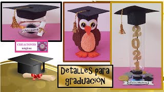 ♥♥Hermosos detalles para graduación♥Creaciones Mágicas♥♥ [upl. by Aylmar109]