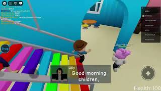 Everyone died execpt me Daycare Story Roblox [upl. by Ainitsirhc]