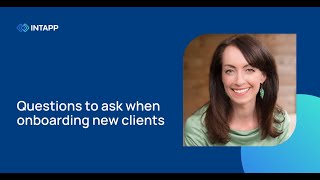 Questions to ask when onboarding new clients [upl. by Aehcim383]