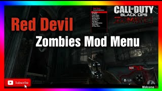 BO1113PS3 Black Ops 1 Red Devil Remastered Zombies Mod Menu SPRX  download free [upl. by Raffaello]