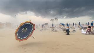 Bibione 14082020 Storm [upl. by Genna548]