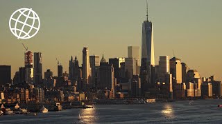 New York City Skyline Amazing Places 4K [upl. by Brody893]