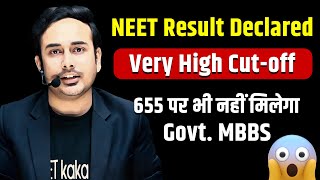 NEET 2024 Result Declared  Very high CutOff LIVE  nta neet2024 neet2024result [upl. by Novaat]