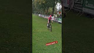 Victoire à Eeklo 🇧🇪 cycling bike cyclocross cyclisme cyclist belgium [upl. by Plumbo]