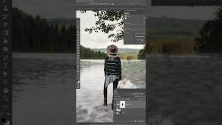 Добавление дымки и стилизация изображения photoshop tutorial adobe [upl. by Enelyahs74]